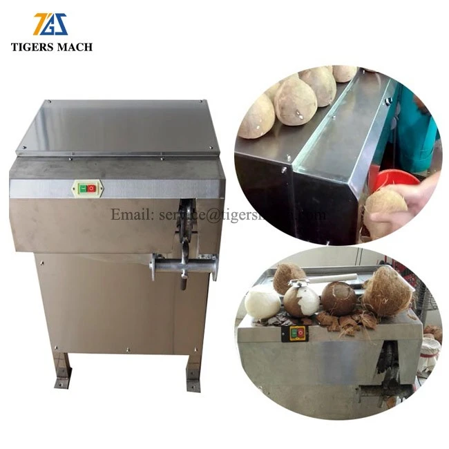 Coconut shelling machine